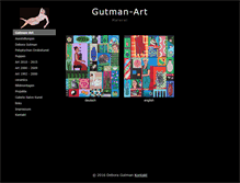 Tablet Screenshot of gutman-art.com